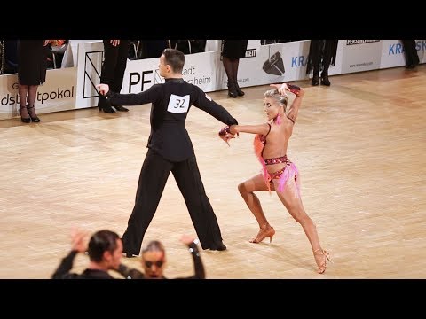 Maxim Stepanov - Ksenya Rybina, GER | GoldstadtPokal 2018 - WDSF WO LAT - SF C