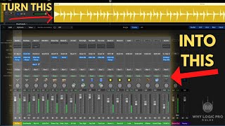 How to Split Up Software Drums Into Individual Tracks