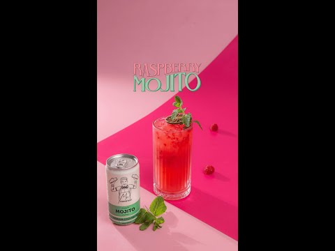 Raspberry Mojito Spritz by Mr. Consistent 🍹#shorts