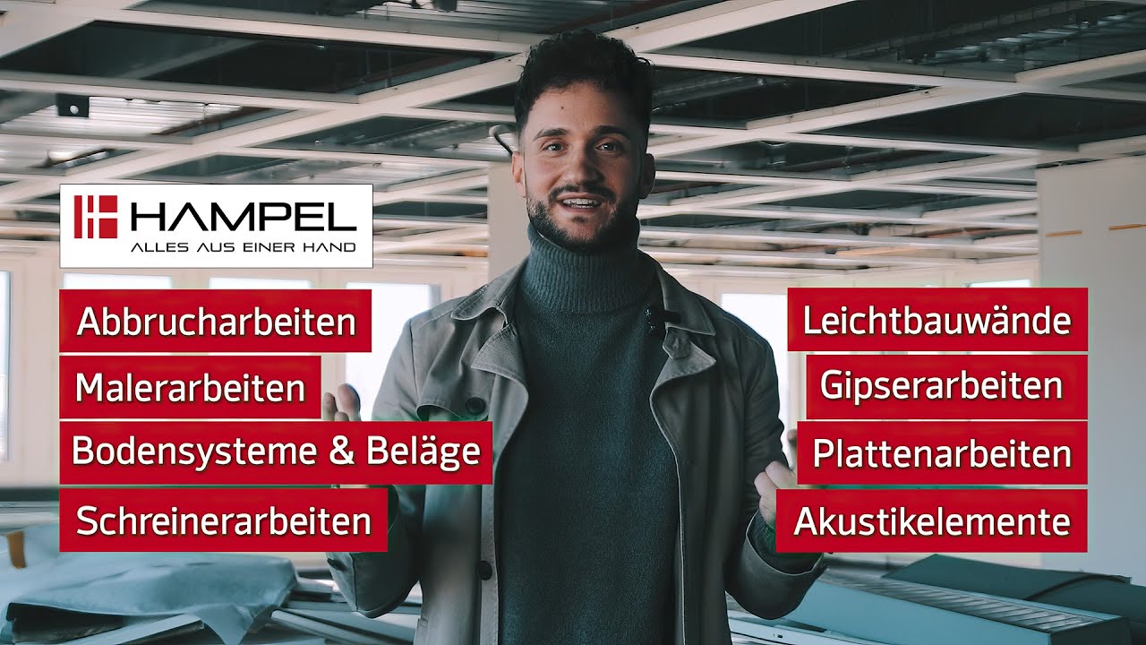 Hampel Gruppe - Büroumbau - ALLES AUS EINER HAND