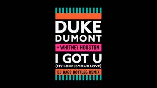 Duke Dumont + Whitney Houston - I Got U (My Love Is Your Love) (DJ Bags Bootleg Remix)