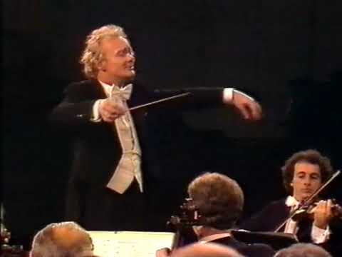 NDR Sinfonieorchester Bruckner Symphony nr.4. Conductor : Klaus Tennstedt . TV Broadcast from  1978.