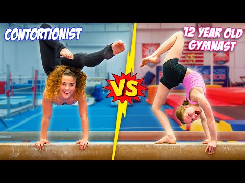 KID VS ADULT EXTREME GYMNASTICS CHALLENGE