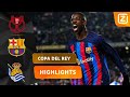 DEMBÉLÉ GAAT VOOR EIGEN SUCCES! ⚡️? | Barcelona vs Sociedad | Copa del Rey 2022/23 | Samenvatting