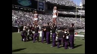 Baltimore Ravens Cheerleading Stunt Clips 2008