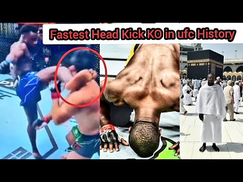 Fastest Head Kick KO in ufc History by Abdul Razak Alhassan