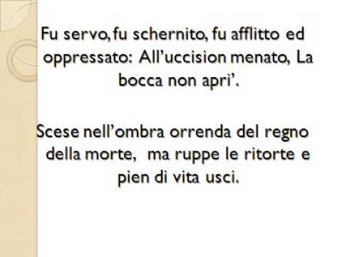 Laude all'Agnel di Dio