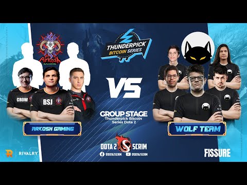 Arkosh Gaming vs Wolf Team - Thunderpick Bitcoin Series - Group Stage - BO3