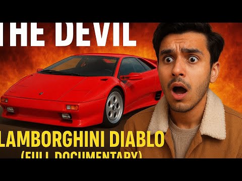 Why the Lamborghini Diablo Is the Most Dangerous Supercar Ever Made! #lamborghini #lamborginicar