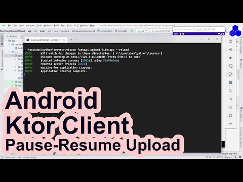 Android Ktor Client Pause-Resume Upload