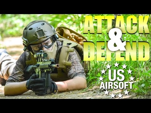 Airsoft Attack & Defend @ Mission Airsoft - 8,700 SUBSCRIBERS!: USAirsoft