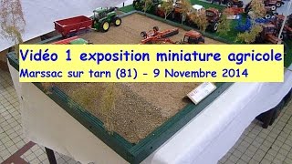 preview picture of video 'Vidéo 1 exposition miniature agricole - Marssac/Tarn - 9 Novembre 2014'