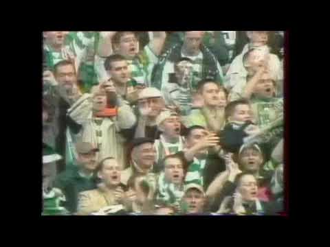 Celtic 1-0 St Mirren. Scottish Premier League 2000/2001