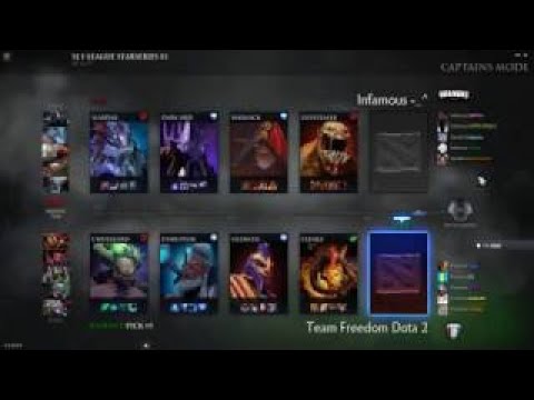 Dota 2 Live [Team Freedom VS Infamous Gaming] NA | SL i League StarSeries S3 Game 2