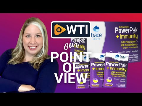 Trace Minerals | Power Pak Electrolyte + Immunity Boost Drink Packets | Elderberry - WTI product video review