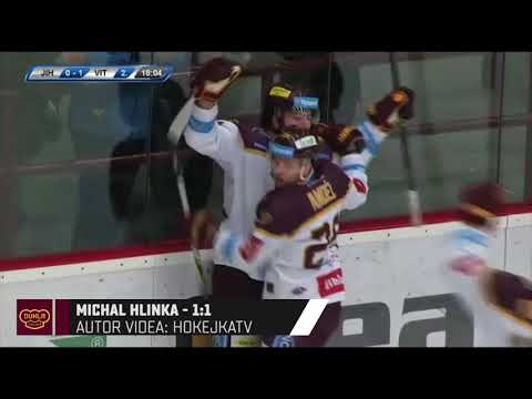TELH 2017/2018: Dukla - Vítkovice 1:2 pr., Michal Hlinka