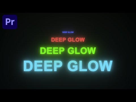 "Deep Glow" Text Effect | Premiere Pro (Tutorial)