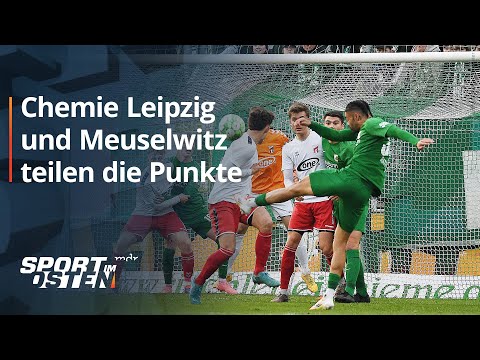 Kein Sieger in Leutzsch: Chemie Leipzig und Meuselwitz teilen die Punkte | MDR aktuell 21:45 Uhr | M