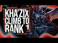 [Rank 1 Kha'zix] How to win on Kha'zix on Patch 14.10 | Kaido w/ Analysis Gameplay