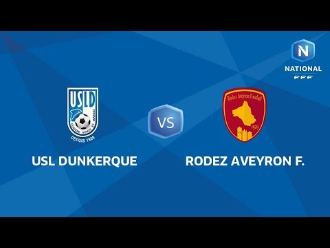J7 : USL Dunkerque - Rodez Aveyron F. I National FFF 2018