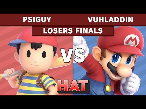 HAT 78 - W8 | PSIguy (Ness) Vs. Vuhladdin (Mario) Losers Finals - Smash Ultimate