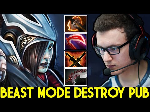 MIRACLE [Phantom Assassin] Beast Mode On Destroy Pub Game Dota 2