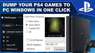 Dump PS4 Games to PC in 1 Click | PS4Dumper Tutorial