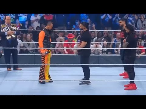 WWE SmackDown highlights  smackdown Shinsuke nakamura Roman Reigns Face To Face