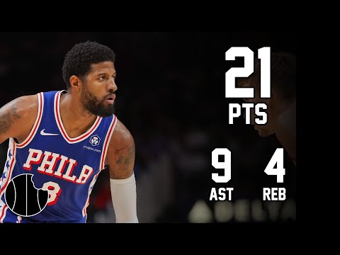 Paul George Highlights | 76ers vs. Magic | 6th Dec 2024