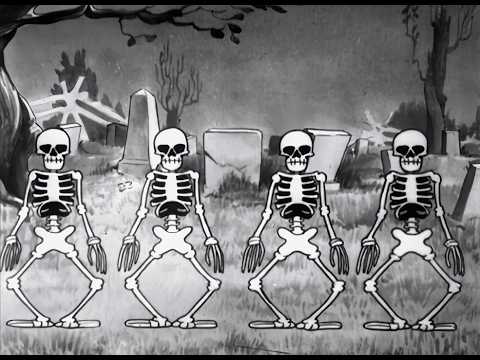 The Skeleton Dance - Silly Symphonies - 4K Remaster - New Soundtrack