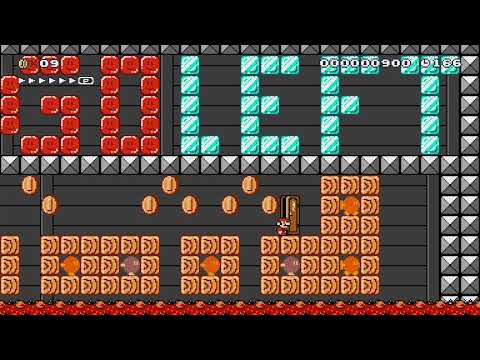 ☆★ Crumbling Castle ★☆ by DarkMythic 🌎 World Record! 🍄 Super Mario Maker 2 ✹Switch✹ #bcg