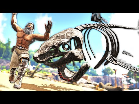 Soo Flying Megalodon Skeletons are a thing now.. | ARK MEGA MODDED #15