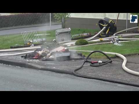 Dachstuhlbrand in Halbs