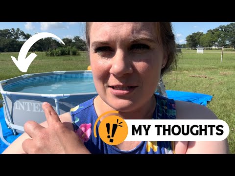 Watch BEFORE You Buy! 10' x 30" INTEX POOL Review