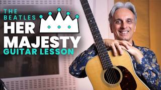 How to Play Her Majesty by The Beatles - Guitar Lesson - Galeazzo Frudua