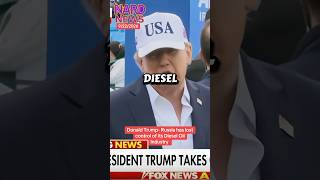 Trump- Russia has lost control of their Diesel Oil Industry #news #politics #trump #iran #ukraine