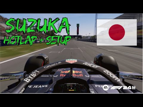 F1 24 SUZUKA HOTLAP + SETUP - [1:27.207] - NO ASSISTS