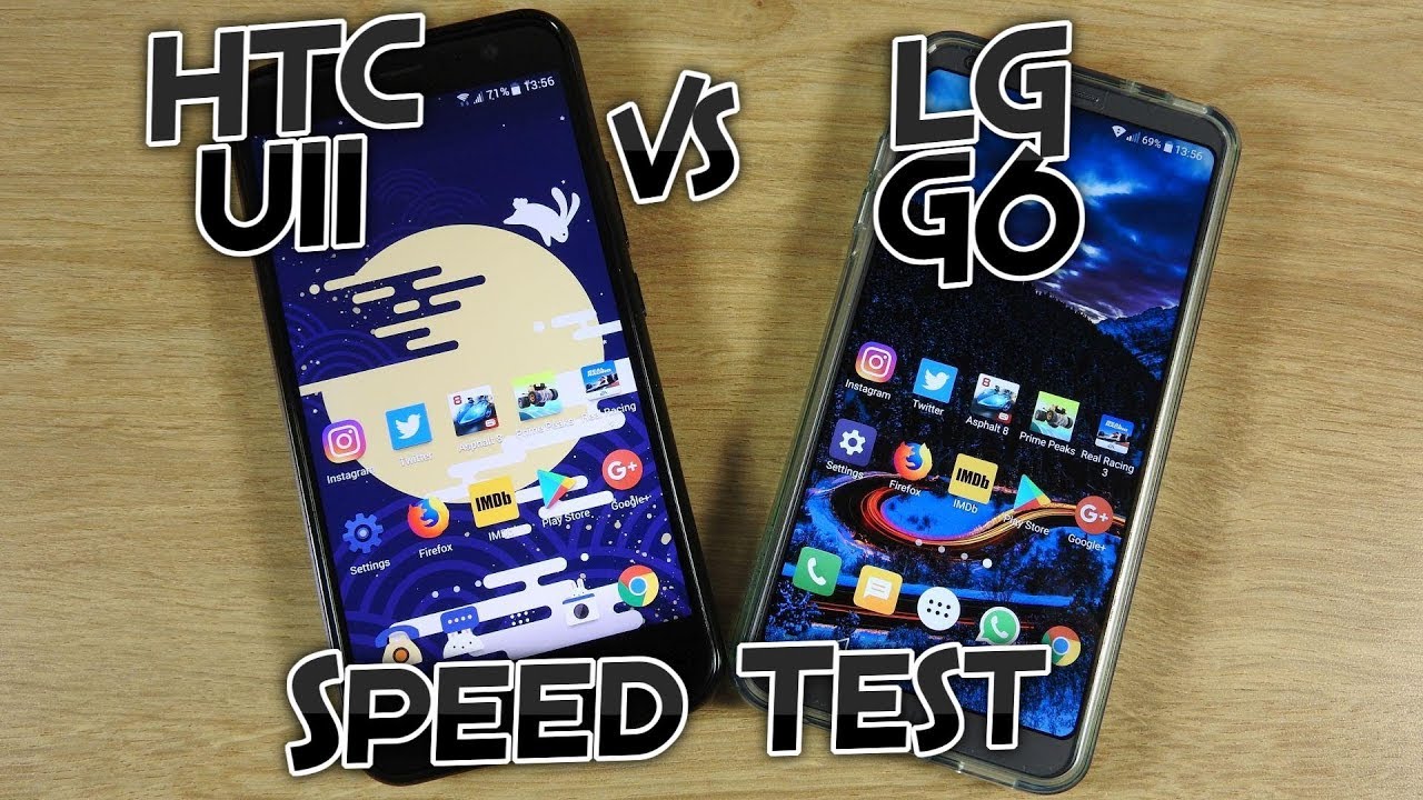 HTC U11 vs LG G6 Speed Test [Comparison]