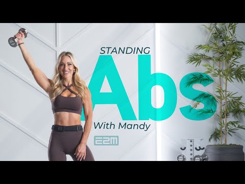 10-Minute Standing Abs Workout | No Floor Needed