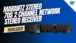 Video thumbnail for Marantz STEREO 70S Receiver by Abt Electronics