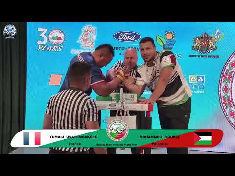 Tomasi Uuatemoakehe vs Mohammed Yousef | Over 110 kg | XLVI WORLD ARMWRESTLING CHAMPIONSHIP | 2025