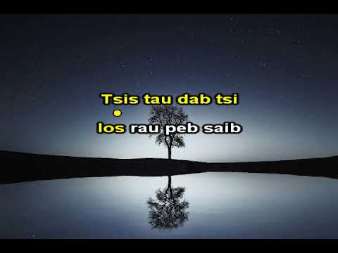 Tsis Txhob Haus Yeeb Instrumental + Lyrics   Luj Yaj