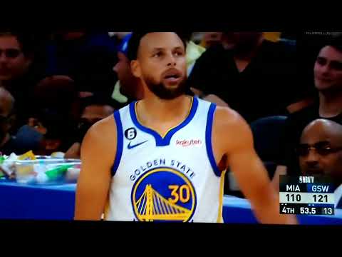 Golden State Warriors vs. Miami Heat/ Last Minute Intense Game