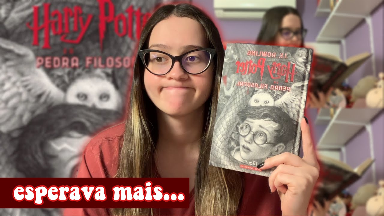 pedra filosofal não é tudo isso... | vlog de leitura de harry potter