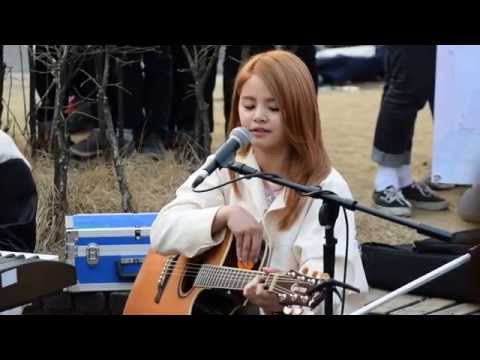150315 Sorn CLC - Rainy Days (B2ST) @ Hongdae Playground