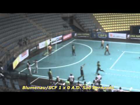 Blumenau/SCF 3 X 0 São Bernardo - Liga Futsal 2014
