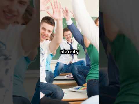 Meaning of "Alacrity" || Dr. Dhaval Maheta