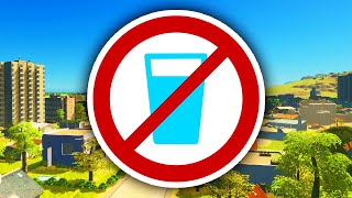 Cities: Skylines, Starting with No Water.