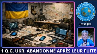 ILS ONT FUI ABANDONNANT LEUR Q.G. AVEC MATERIEL, DOCS, & TOUTES INFOS. UNE VERITABLE DÉBANDADE.