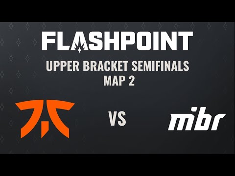 Fnatic vs MIBR- Map 2 (Vertigo) - Flashpoint 2 - Playoffs - Upper Bracket Semifinals